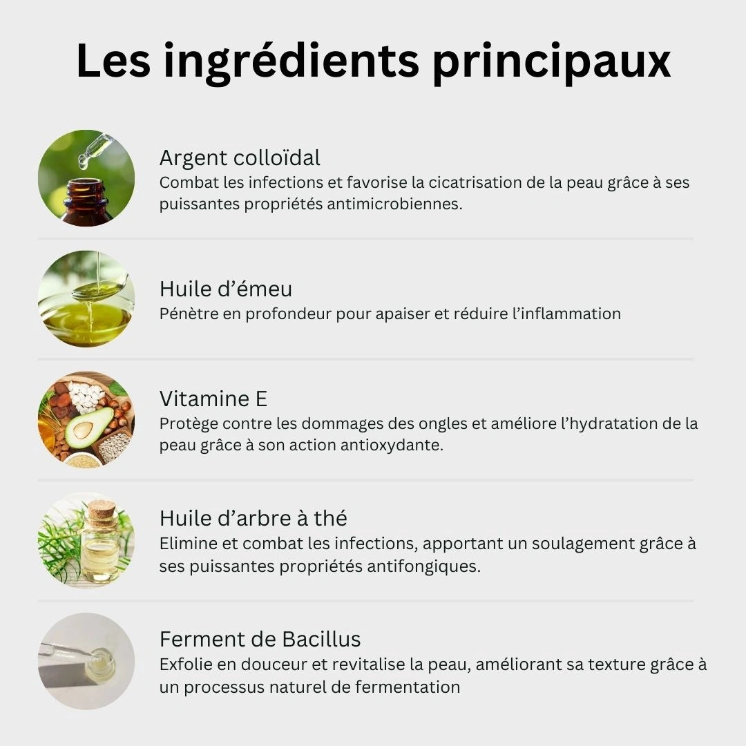 Gel contre les mycoses des ongles Ortholis